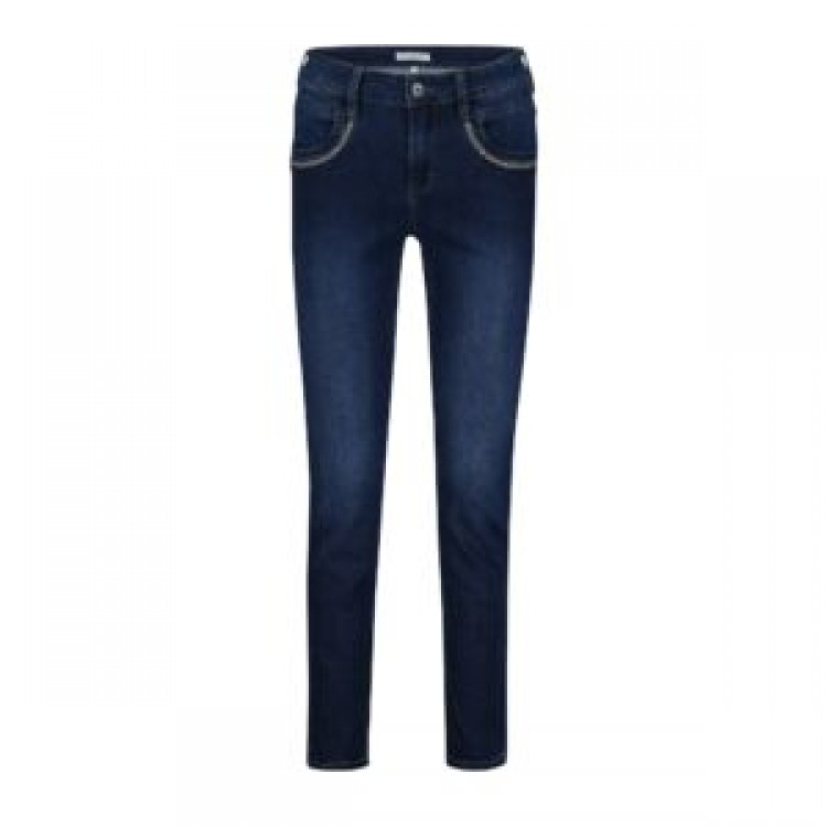 Red Button Broek Sissy Classic Blue en Embroidery